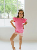 Ollie Jay Flutter Tee in Bubblegum - Flying Ryno
