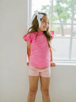Ollie Jay Flutter Tee in Bubblegum - Flying Ryno
