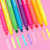 OMY 9 Kid's Neon Markers Set - Fluo! - Flying Ryno