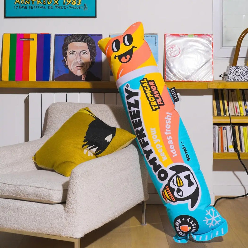 OMY Decorative Air Pillow - Giant Popsicles (in Fabric)! - Flying Ryno