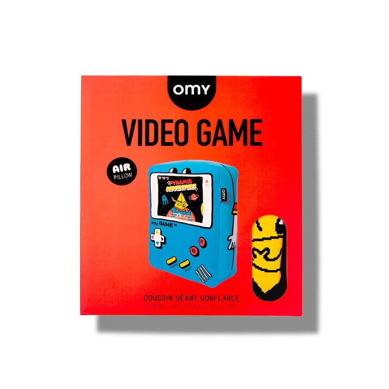 OMY Decorative Air Pillow - Giant Video Game (in Fabric) - Flying Ryno