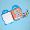 OMY Dino Super Coloring & Sticker Book - Flying Ryno