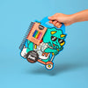 OMY Dino Super Coloring & Sticker Book - Flying Ryno