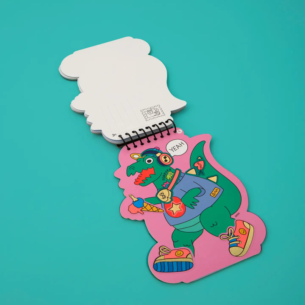 OMY Sticker Book - Dino - Flying Ryno