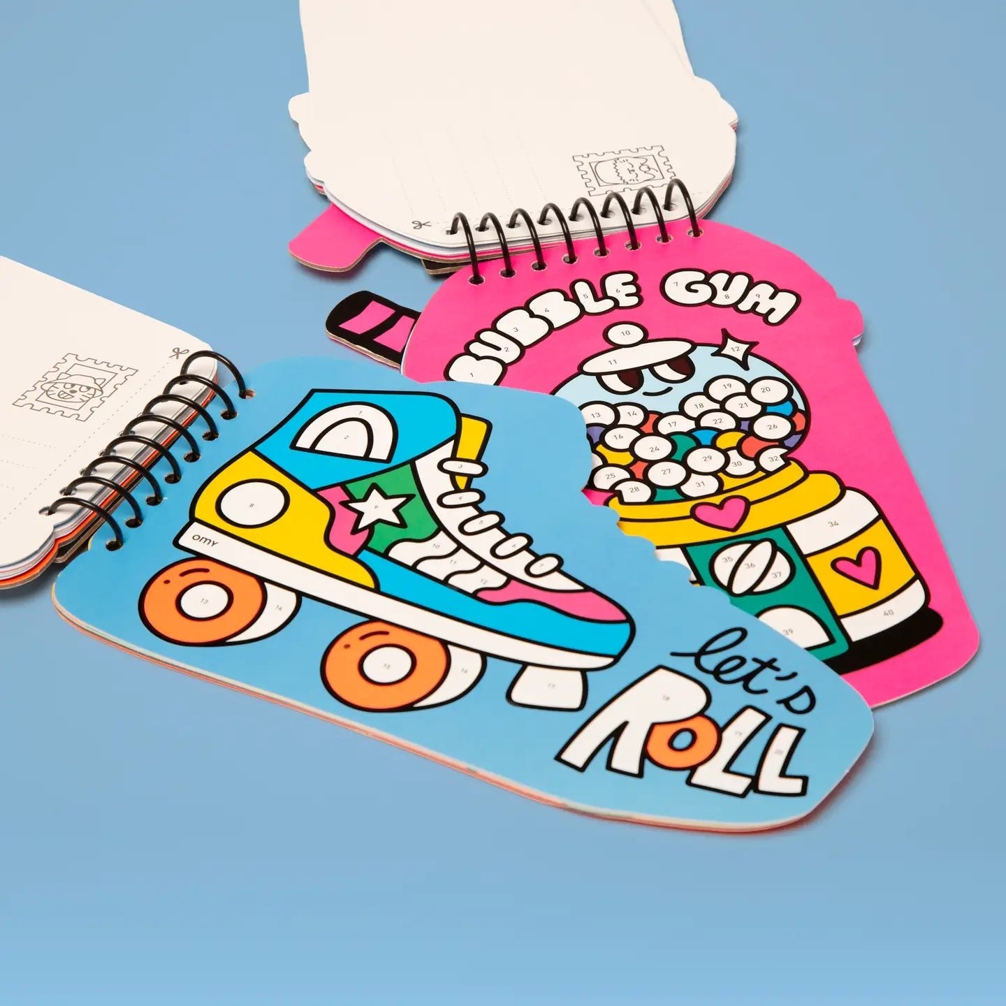 OMY Sticker By Number Book - Sneakers - Flying Ryno