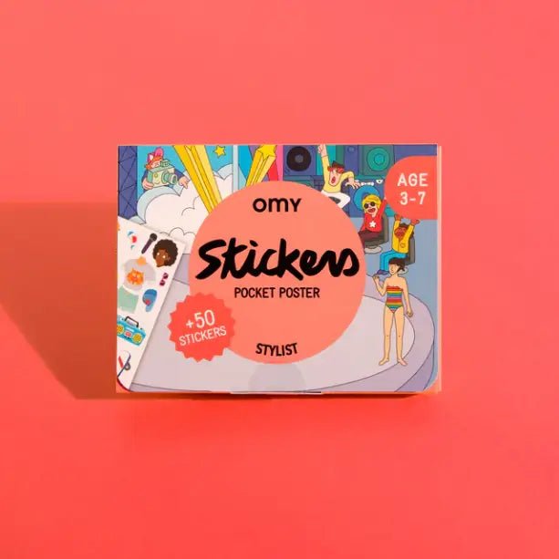 OMY Sticker Decor Pocket - Fashion Stylist - Flying Ryno