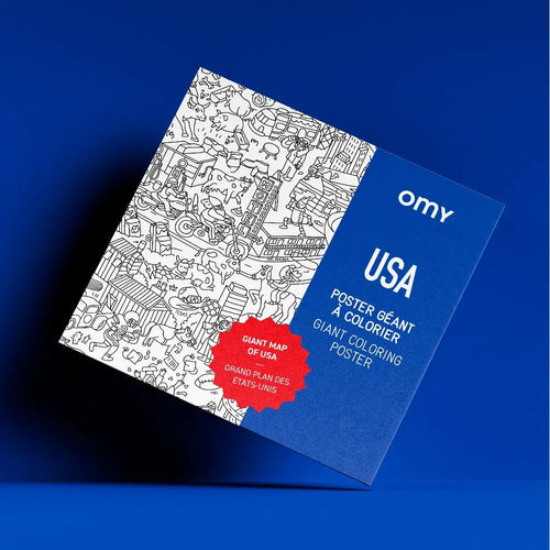 OMY USA Giant Poster - Flying Ryno