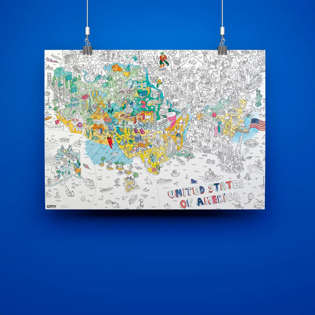 OMY USA Giant Poster - Flying Ryno