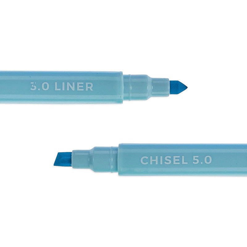 Ooly Pastel Liner Double Ended Markers - Flying Ryno