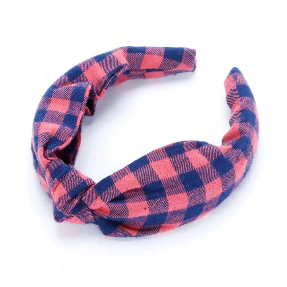 Peppercorn Kids Girls Stylish Plaid Headband - Flying Ryno