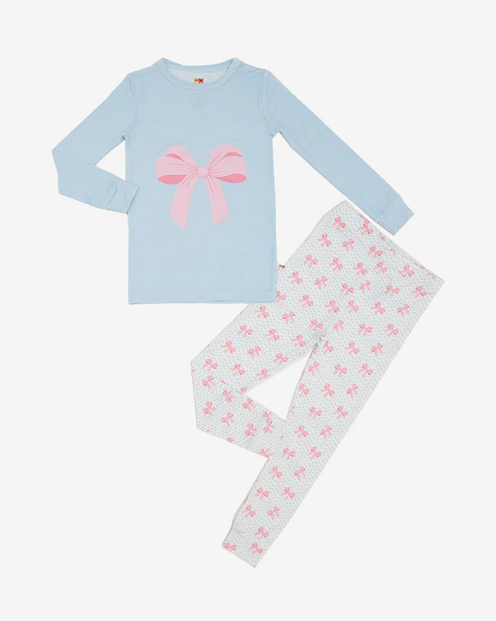 Petite Hailey Bamboo Long Sleeve Printed PJs Set - Flying Ryno