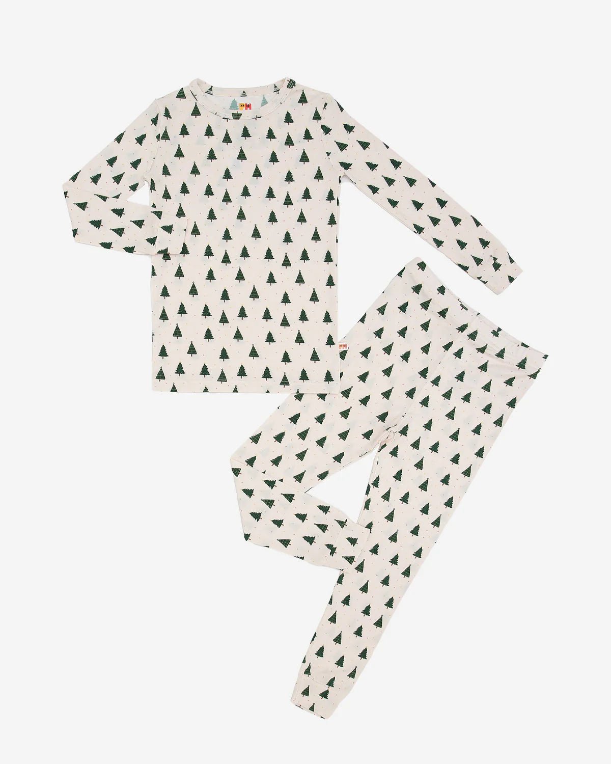 Petite Hailey Bamboo Long Sleeve Printed PJs Set - Tress - Flying Ryno