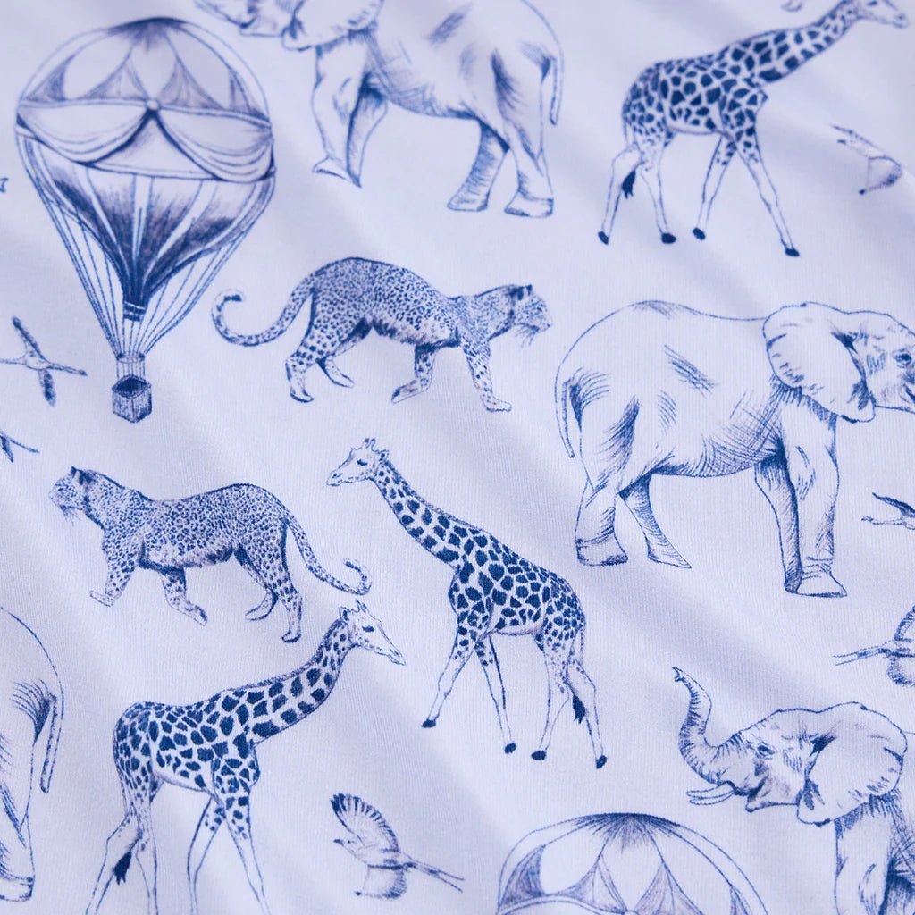 Posh Peanut Footie Zippered One Piece, Noah - Flying Ryno