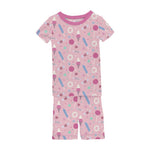 *PRE-SALE* Kickee Pants Print Footie with 2 Way Zipper, Cake Pop Candy Dreams - Flying Ryno
