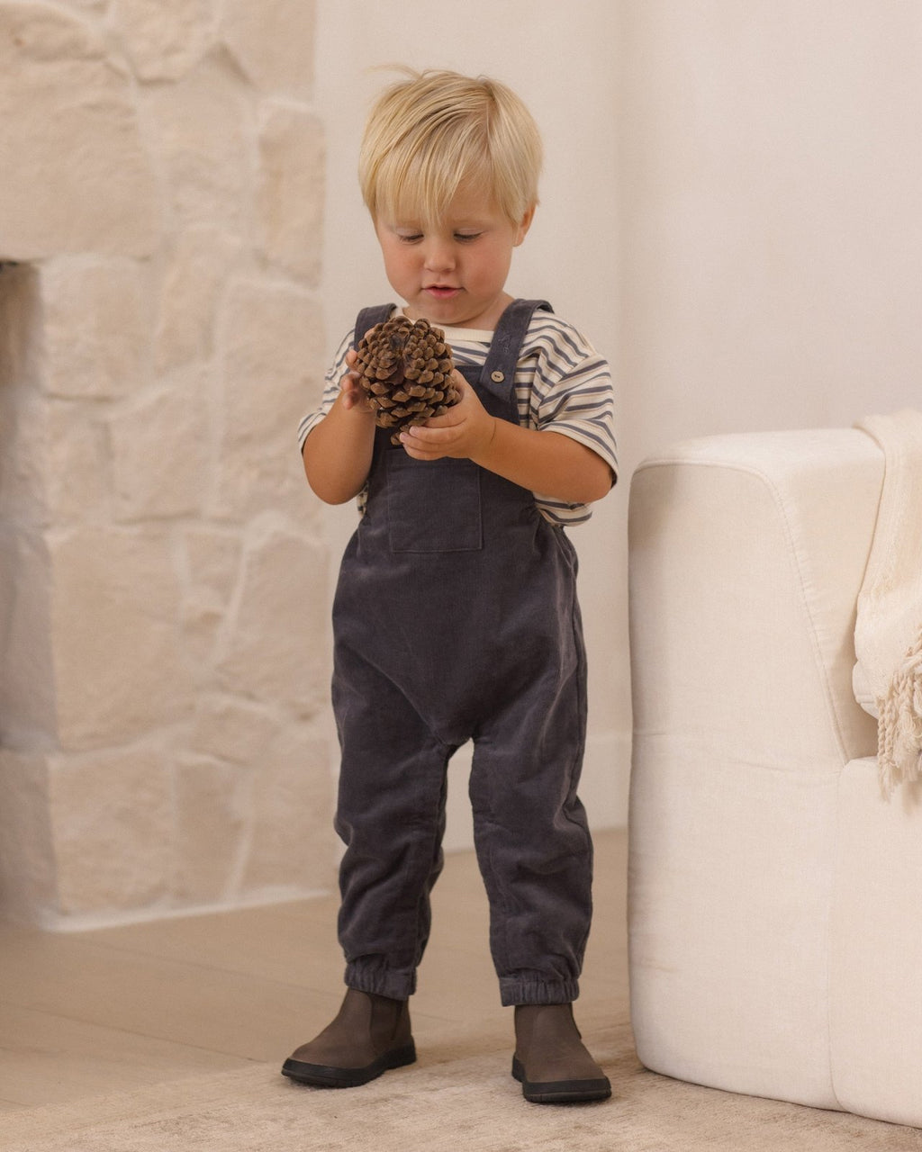 Quincy Mae Baby Overall, Midnight - Flying Ryno
