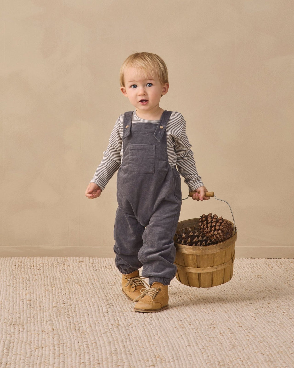 Quincy Mae Baby Overall, Midnight - Flying Ryno