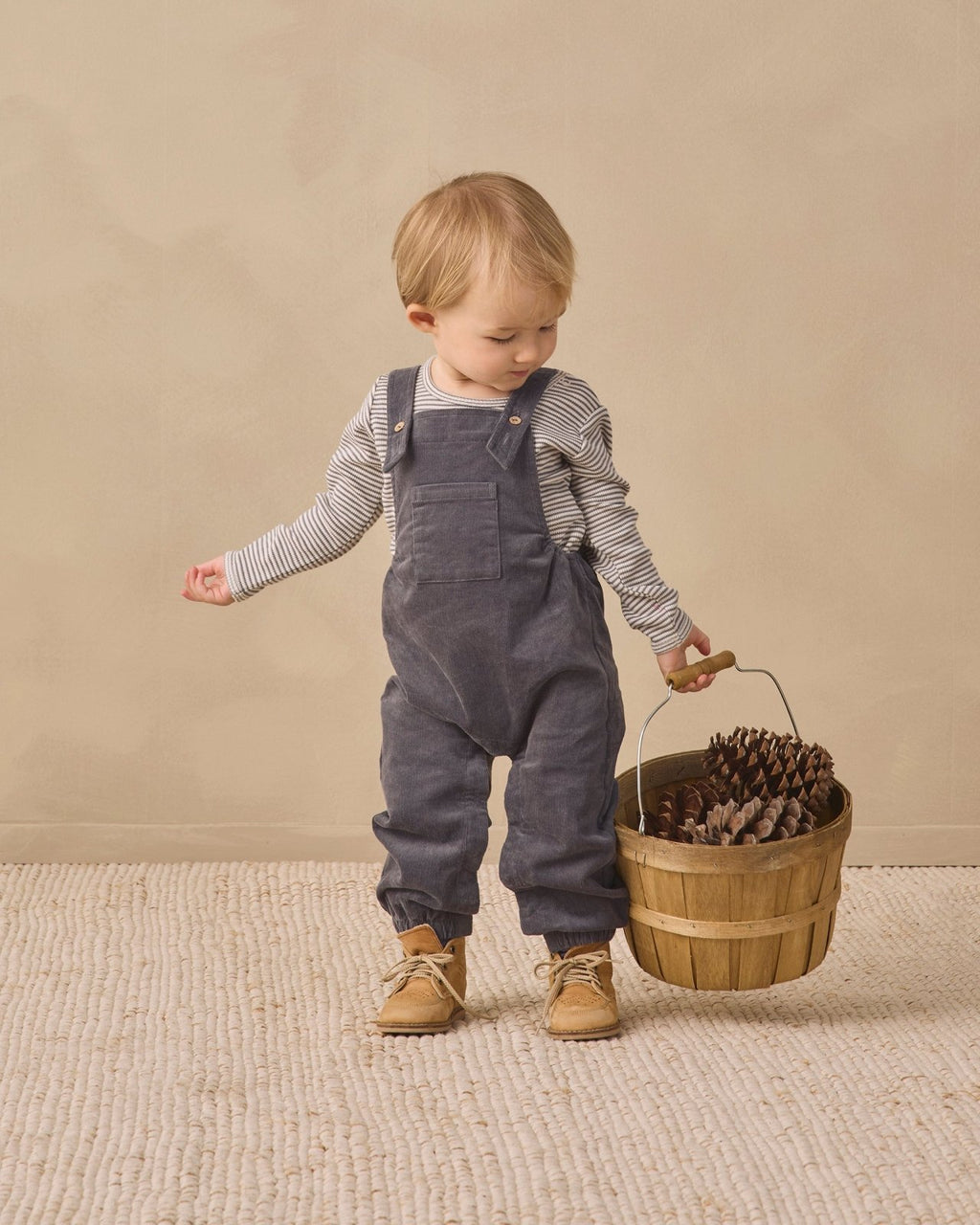 Quincy Mae Baby Overall, Midnight - Flying Ryno