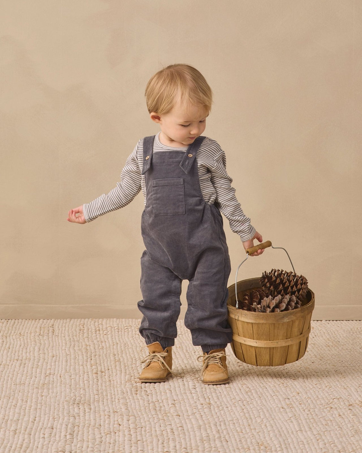 Quincy Mae Baby Overall, Midnight - Flying Ryno