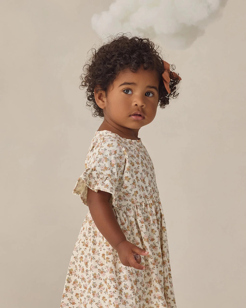 Quincy Mae Bamboo Babydoll Dress, Wildflower - Flying Ryno