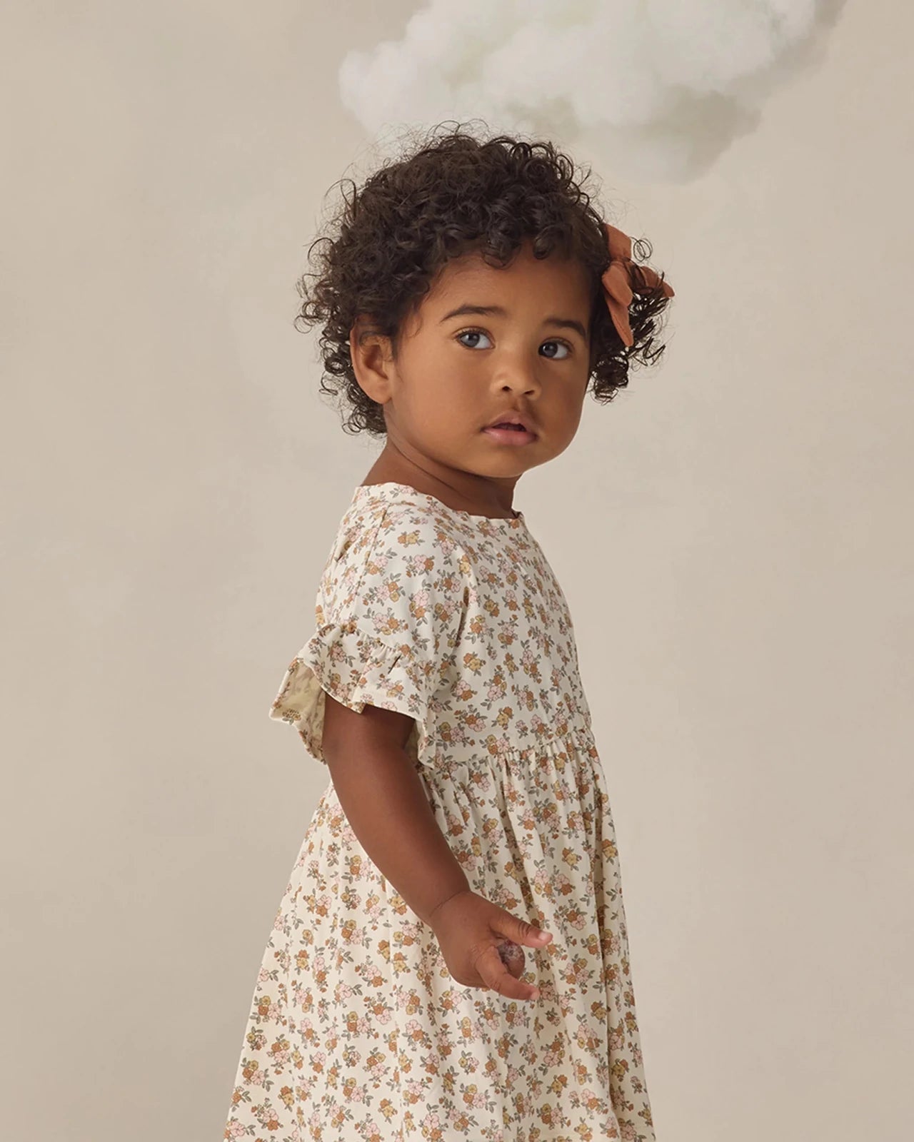 Quincy Mae Bamboo Babydoll Dress, Wildflower - Flying Ryno