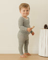 Quincy Mae Bamboo Pajama Set, Forest Check - Flying Ryno