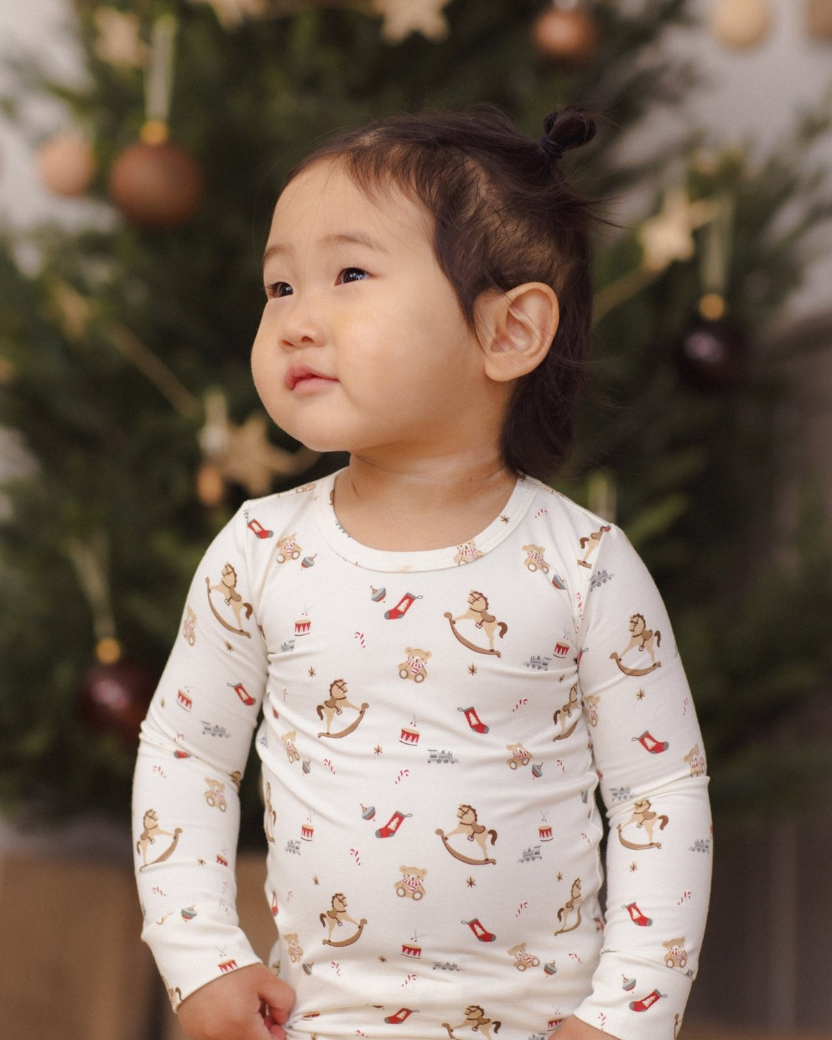 Quincy Mae Bamboo Pajama Set, Toy Chest - Flying Ryno