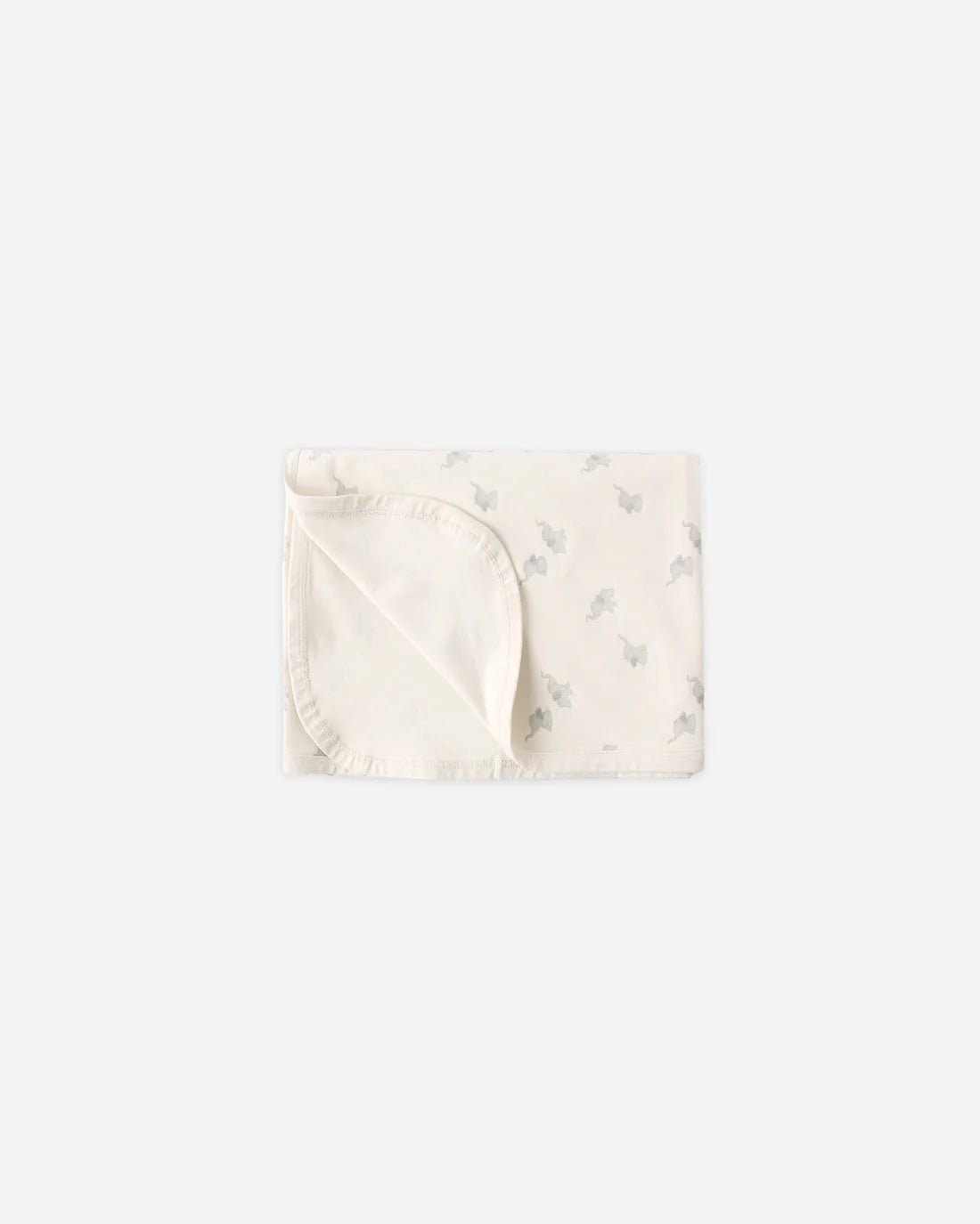 Quincy Mae Bamboo Swaddle, Elephants - Flying Ryno