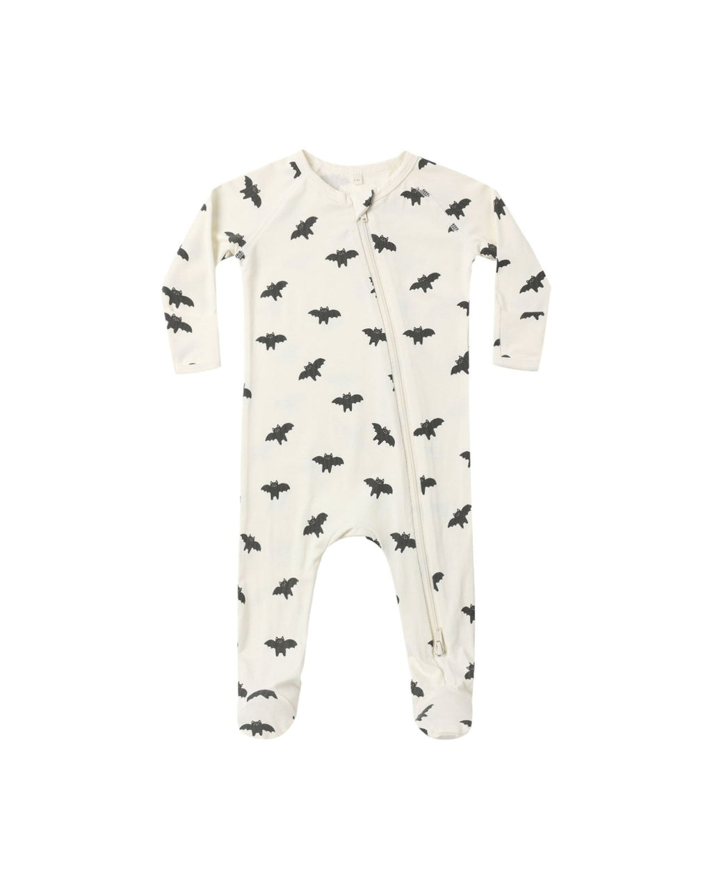 Quincy Mae Bamboo Zip Footie, Bats - Flying Ryno