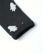 Quincy Mae Bamboo Zip Footie, Ghosts - Flying Ryno