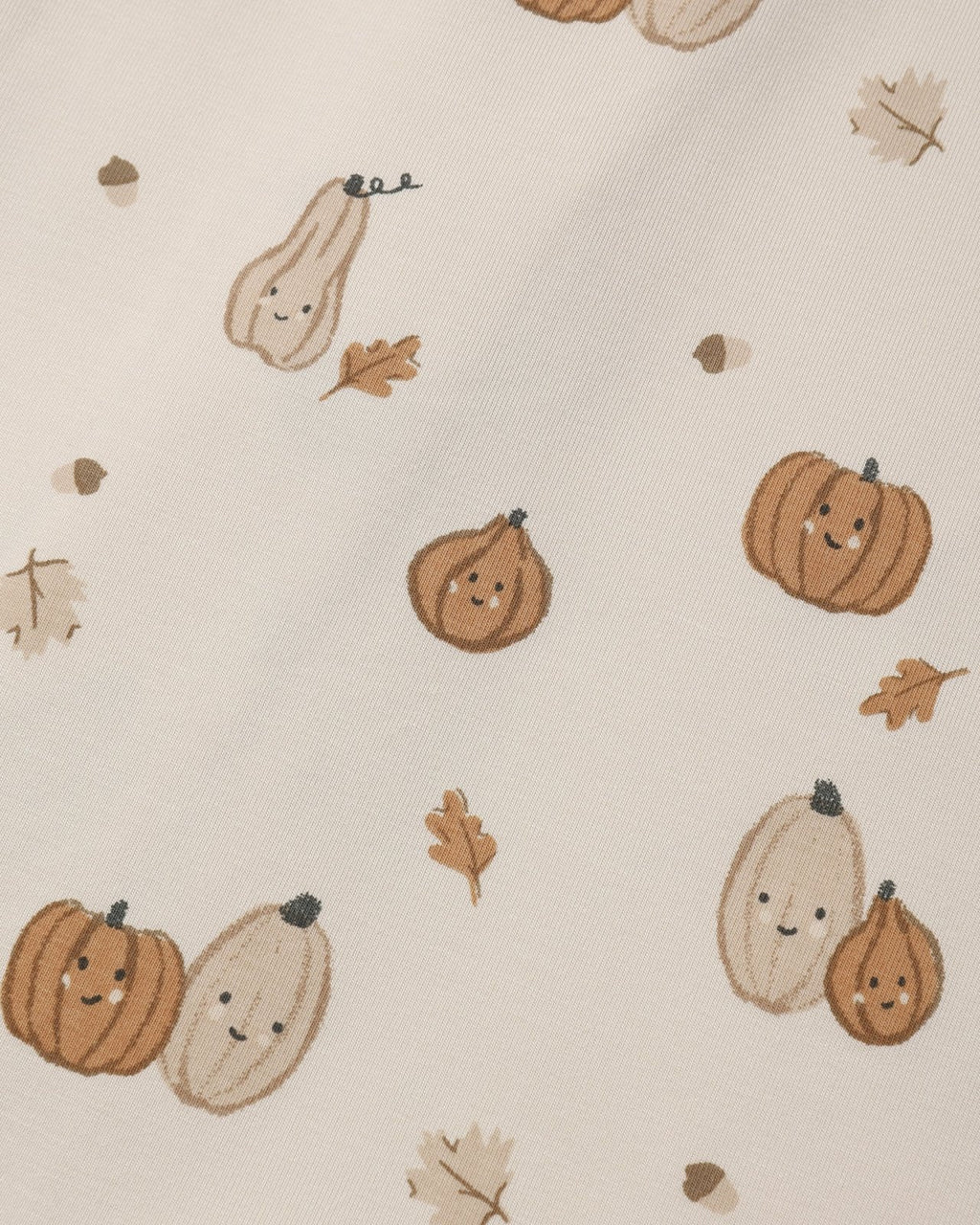 Quincy Mae Bamboo Zip Footie, Harvest Friends - Flying Ryno