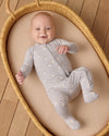 Quincy Mae Bamboo Zip Footie, Snowmen - Flying Ryno