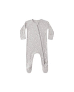 Quincy Mae Bamboo Zip Footie, Snowmen - Flying Ryno