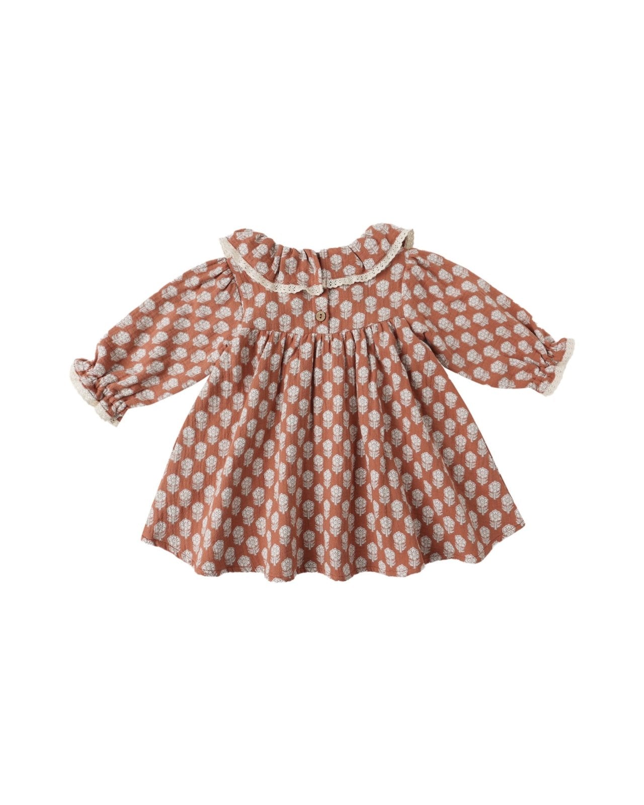 Quincy Mae Callie Dress, Holiday Fleur - Flying Ryno