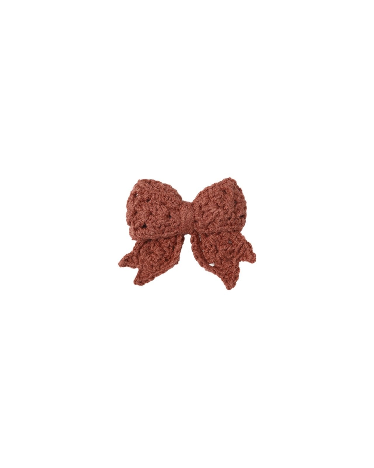 Quincy Mae Crochet Bow, Cranberry - Flying Ryno
