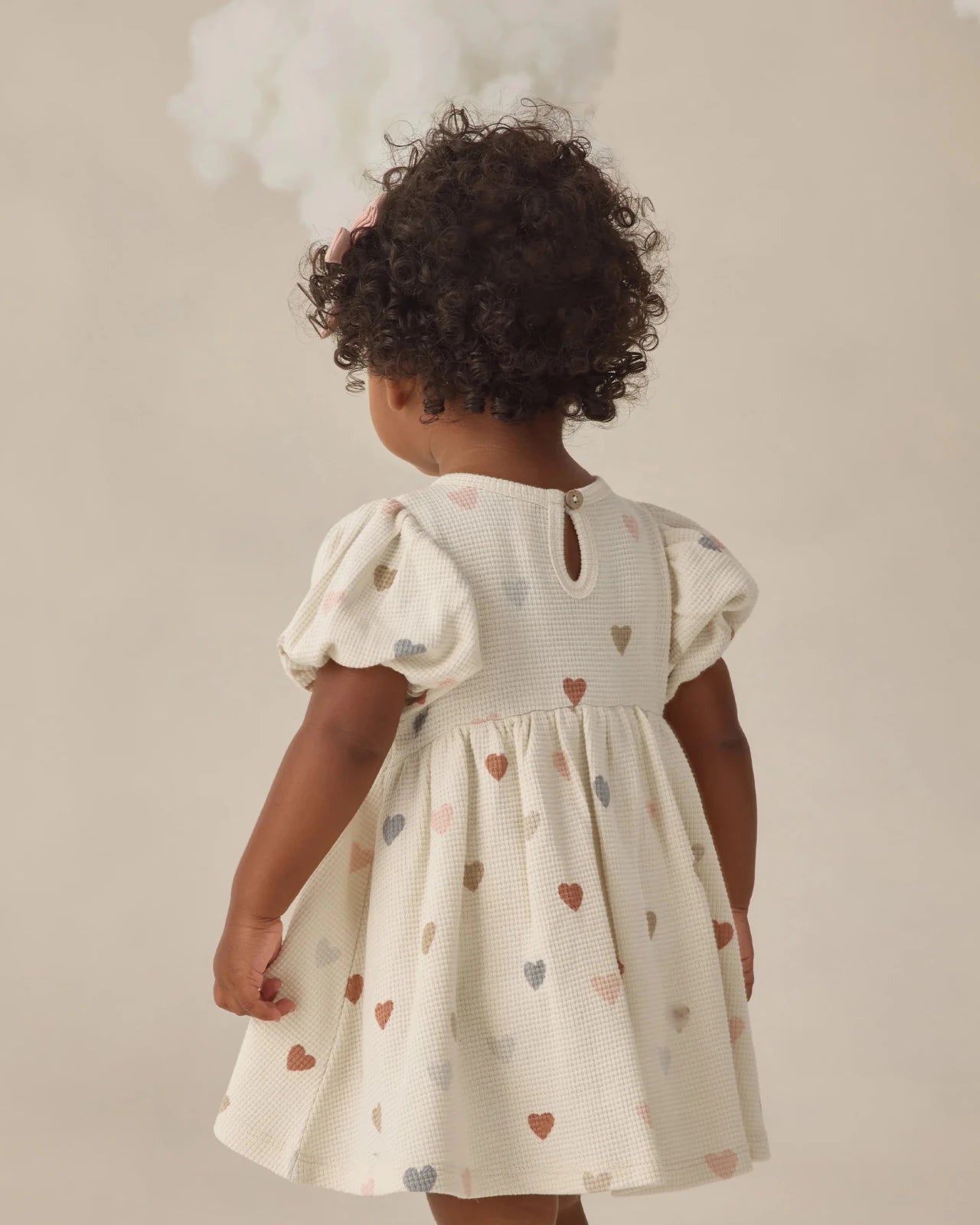 Quincy Mae Darla Dress, Confetti Hearts - Flying Ryno
