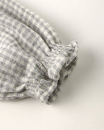 Quincy Mae Eden Romper, Blue Gingham - Flying Ryno