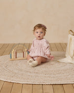 Quincy Mae Eden Romper, Bows - Flying Ryno