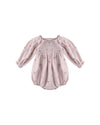 Quincy Mae Eden Romper, Bows - Flying Ryno