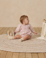 Quincy Mae Eden Romper, Bows - Flying Ryno