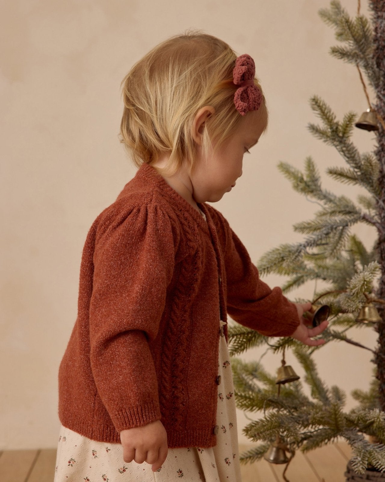 Quincy Mae Holly Cardigan, Cranberry - Flying Ryno