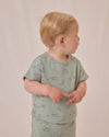 Quincy Mae Jersey Tee and Pant Set, Dino - Flying Ryno
