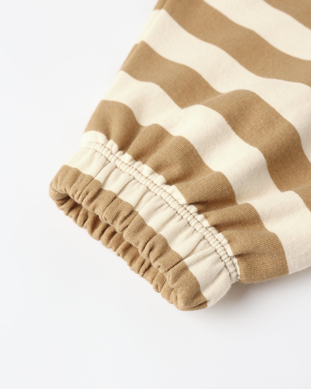 Quincy Mae Oversized Crew Sweatshirt and Sweatpants Set, Gold Stripe - Flying Ryno