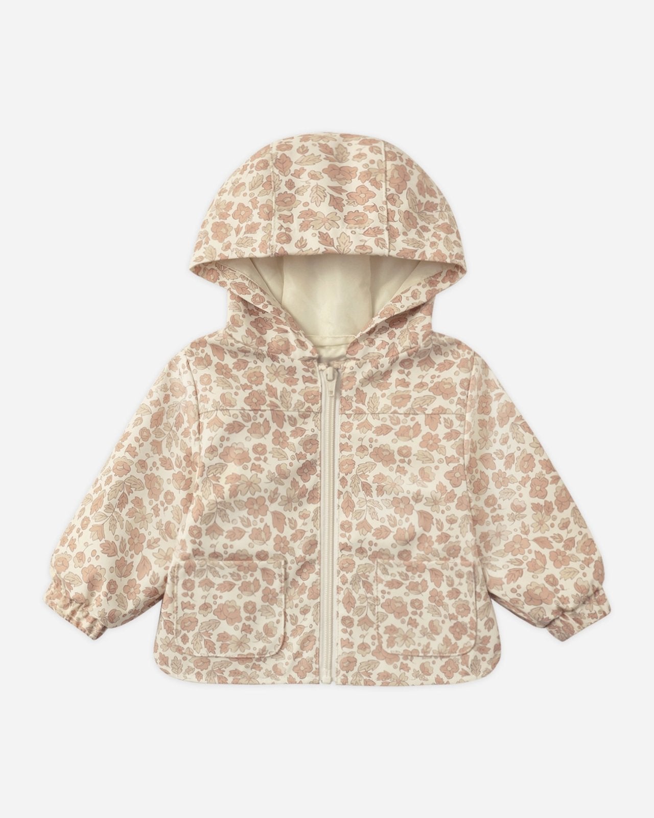 Quincy Mae Rain Coat, Pink Blossom - Flying Ryno