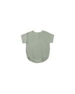 Quincy Mae Relaxed Bubble Romper, Fern - Flying Ryno