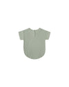 Quincy Mae Relaxed Bubble Romper, Fern - Flying Ryno
