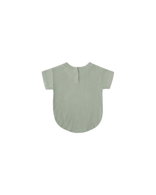 Quincy Mae Relaxed Bubble Romper, Fern - Flying Ryno