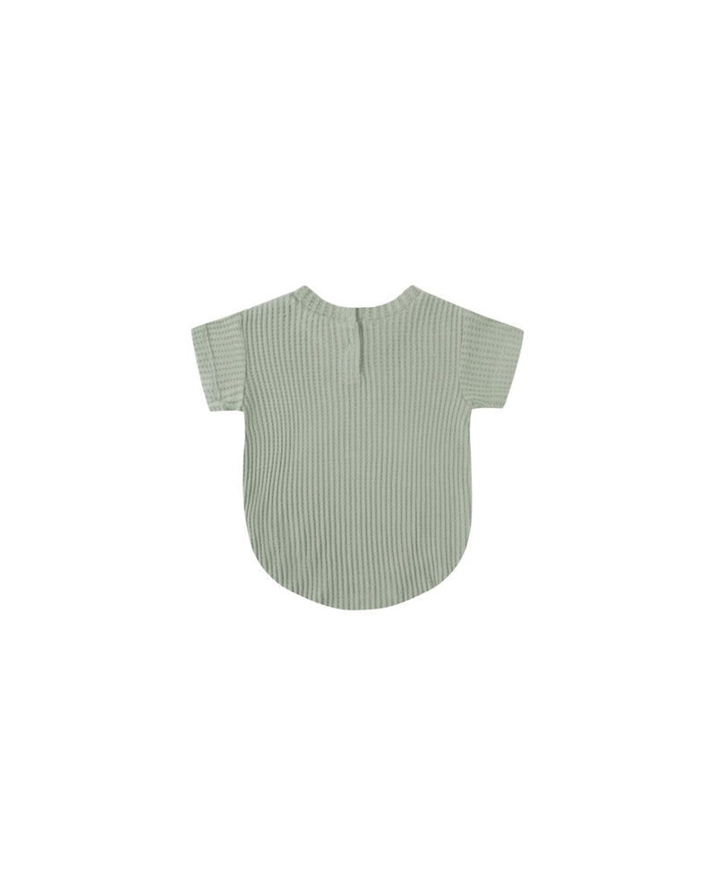 Quincy Mae Relaxed Bubble Romper, Fern - Flying Ryno