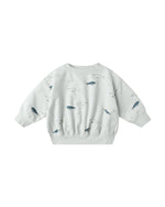 Quincy Mae Relaxed Fleece Sweatshirt and Sweatpants Set, Narwhals - Flying Ryno