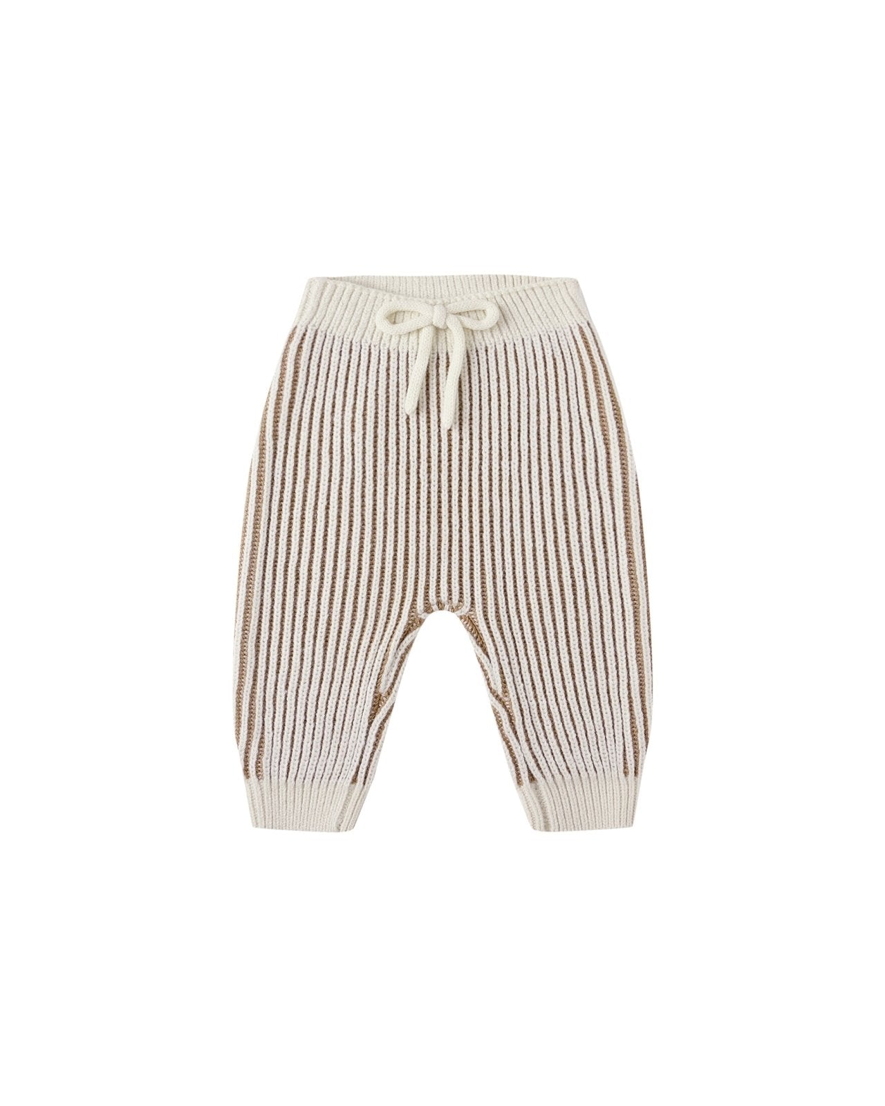 Quincy Mae Relaxed Knit Sweater and Chunky Knit Pant Set, Gold - Flying Ryno