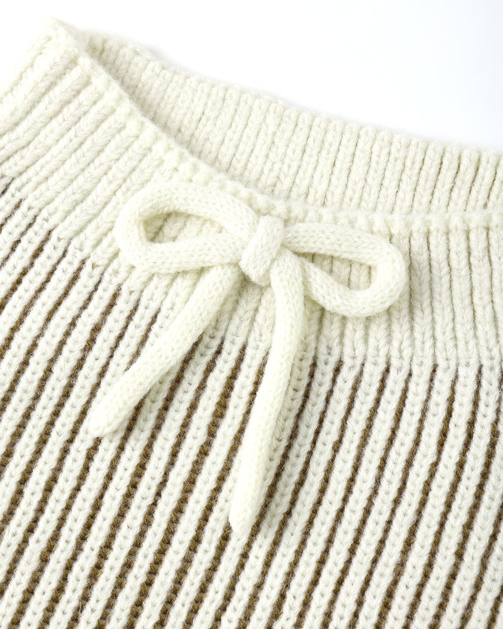 Quincy Mae Relaxed Knit Sweater and Chunky Knit Pant Set, Gold - Flying Ryno
